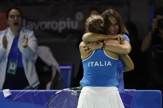 La joie des Italiennes KEYSTONE/EPA/JORGE ZAPATA